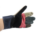 Venda Rainbow Furniture Cowhide Leather Industrial Hand Safety Work Gloves (310081)